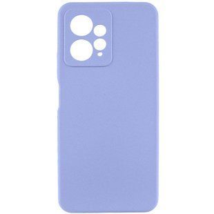 Чехол Silicone Cover Lakshmi Full Camera (AAA) для Xiaomi Redmi Note 12 4G Сиреневый / Dasheen