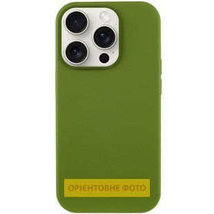 Чехол Silk Full Protective (AA) NO LOGO для Apple iPhone 17 Pro Max (6.9") Зеленый / Dark Olive