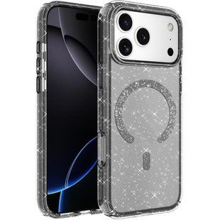 Чехол TPU Eclipse Sparkle (MagFit) для Apple iPhone 17 Pro Max (6.9") Black