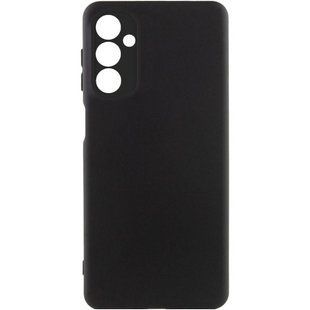 Чехол TPU GETMAN Liquid Silk Full Camera для Samsung Galaxy A34 5G Черный / Black