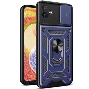 Чехол Ummi Camshield Serge Ring для Samsung Galaxy A07 Синий / Navy