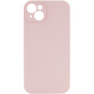 Чохол Silk Full Camera Protective (AA) NO LOGO для Apple iPhone 15 Plus (6.7") Рожевий / Pink Sand