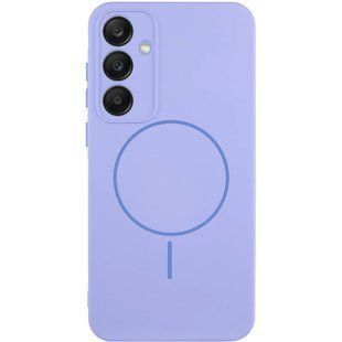 Чохол Silicone Cover Lakshmi Full Camera (AA) with MagFit для Samsung Galaxy S24+ Бузковий / Dasheen