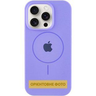 Чехол Silicone Case Full Protective (AA) V2 with MagSafe для Apple iPhone 16 Pro Max (6.9") Сиреневый / Lilac