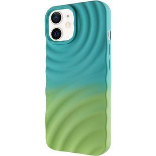 Чехол TPU ColorWave для Apple iPhone 12 Pro / 12 (6.1") Marine Green / Mint