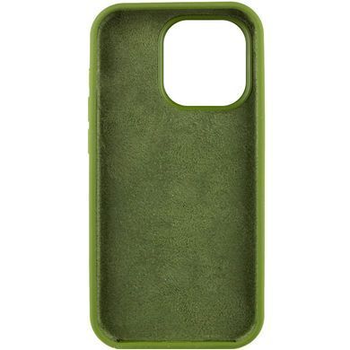Чохол Silk Full Protective (AA) NO LOGO для Apple iPhone 13 Pro Max (6.7") Зелений / Dark Olive