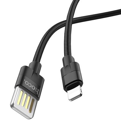 Дата кабель Hoco U55 Outstanding Lightning Cable (1.2m) Черный