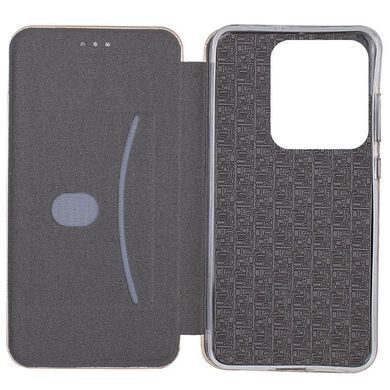 Шкіряний чохол-книжка Classy для ZTE Blade A75 4G Золотий