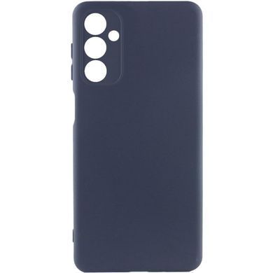 Чехол TPU GETMAN Liquid Silk Full Camera для Samsung Galaxy M23 5G Синий / Midnight Blue