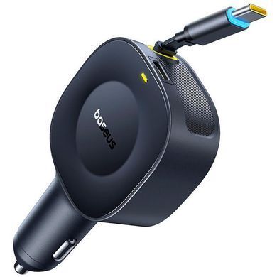 АЗП Baseus PrimeTrip VR2 45W with retractable cable (2USB-C) (C02069) Cosmic Black