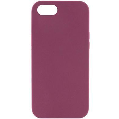 Чехол Silk Full Protective (AA) NO LOGO для Apple iPhone SE (2020) / 7 / 8 (4.7") Бордовый / Plum