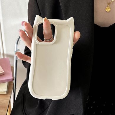 Чехол TPU Cat для Apple iPhone 16 Pro (6.3") Antique White