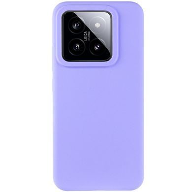 Чехол Silicone Cover Lakshmi (AAA) для Xiaomi 14 Сиреневый / Dasheen