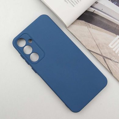 Чохол Silicone Cover Lakshmi Full Camera (A) для Samsung Galaxy M14 5G Синій / Navy Blue