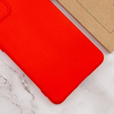 Чехол TPU GETMAN Liquid Silk Full Camera для Xiaomi Redmi 12 Красный / Red