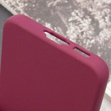 Чохол Silicone Cover Lakshmi Full Camera (AAA) для Samsung Galaxy A56 5G Бордовий / Plum