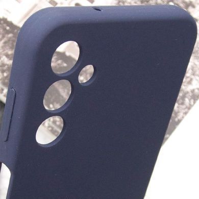 Чехол TPU GETMAN Liquid Silk Full Camera для Samsung Galaxy M23 5G Синий / Midnight Blue