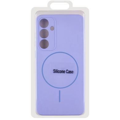Чохол Silicone Cover Lakshmi Full Camera (AA) with MagFit для Samsung Galaxy S24+ Бузковий / Dasheen