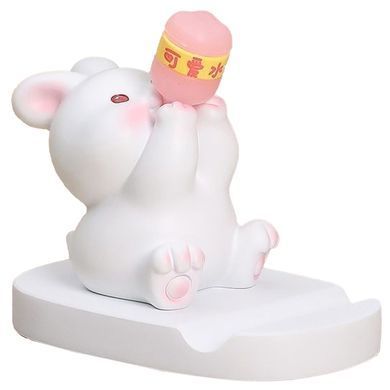 Подставка для телефона Funny Animals Rabbit with bottle