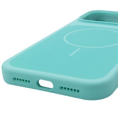 Чохол Silk Duo Color (AA) NO LOGO with Magnetic Fit для Apple iPhone 17 Pro Max (6.9") Turquoise