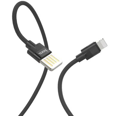 Дата кабель Hoco U55 Outstanding Lightning Cable (1.2m) Черный