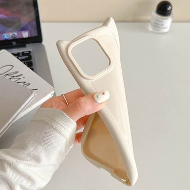 Чехол TPU Cat для Apple iPhone 16 Pro (6.3") Antique White