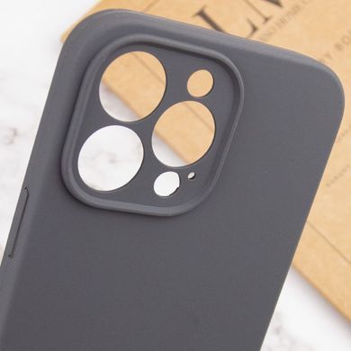 Чехол Silk Full Camera Protective (AA) NO LOGO для Apple iPhone 13 Pro Max (6.7") Серый / Dark Gray