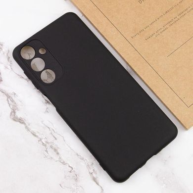 Чехол TPU GETMAN Liquid Silk Full Camera для Samsung Galaxy A34 5G Черный / Black