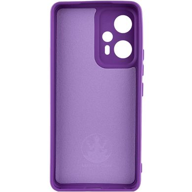 Чехол Silicone Cover Lakshmi Full Camera (A) для Xiaomi Redmi Note 12T Pro Фиолетовый / Purple