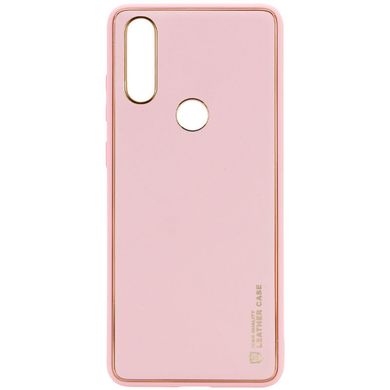 Кожаный чехол Xshield для Xiaomi Redmi Note 7 / Note 7 Pro / Note 7s Розовый / Pink
