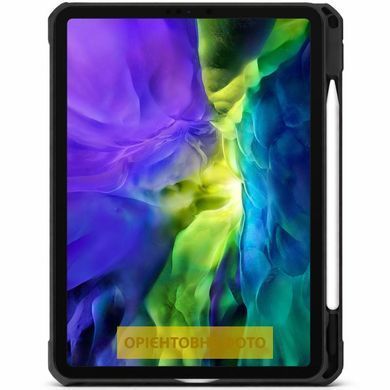 TPU+PC чехол Xundd 360 Rotate Stand (pen slot) для Apple iPad Air 10.9'' (2020-22)/Air 11'' 2024-25 Черный