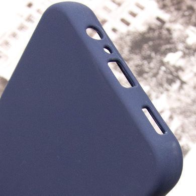 Чехол TPU GETMAN Liquid Silk Full Camera для Samsung Galaxy M23 5G Синий / Midnight Blue