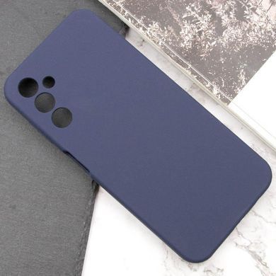 Чехол TPU GETMAN Liquid Silk Full Camera для Samsung Galaxy M23 5G Синий / Midnight Blue