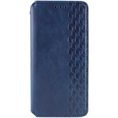 Шкіряний чохол-книжка GETMAN Cubic (PU) для Xiaomi 14T Синій