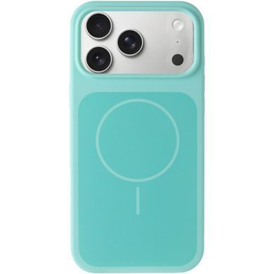 Чохол Silk Duo Color (AA) NO LOGO with Magnetic Fit для Apple iPhone 17 Pro Max (6.9") Turquoise