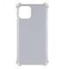 TPU чохол GETMAN Ease logo посилені кути для Apple iPhone 12 Pro / 12 (6.1") Сірий (прозорий)