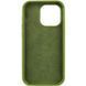 Чохол Silk Full Protective (AA) NO LOGO для Apple iPhone 13 Pro Max (6.7") Зелений / Dark Olive фото 2