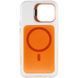 Чохол TPU+PC Jewel Sparkle with Magnetic Fit для Apple iPhone 15 (6.1") Orange Sparkle фото 3