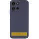 Чехол Silicone Cover Lakshmi Full Camera (AA) для Motorola Moto G35 Синий / Midnight Blue