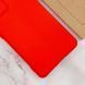 Чехол TPU GETMAN Liquid Silk Full Camera для Xiaomi Redmi 12 Красный / Red фото 3