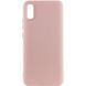 Чохол Silicone Cover Lakshmi (AA) для Xiaomi Redmi 9A Рожевий / Pink Sand