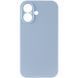 Чохол Silk Full Camera Protective (AA) NO LOGO для Apple iPhone 17 (6.3") Блакитний / Sweet Blue фото 2