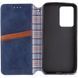 Шкіряний чохол-книжка GETMAN Cubic (PU) для Xiaomi 14T Синій
