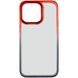 Чохол TPU+PC Fresh sip series для Apple iPhone 14 Pro (6.1") Чорний / Червоний фото 1