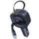 АЗП Baseus PrimeTrip VR2 45W with retractable cable (2USB-C) (C02069) Cosmic Black фото 1