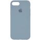 Чохол Silicone Case Full Protective (AA) для Apple iPhone 6/6s (4.7") Блакитний / Sweet Blue