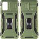 Ударопрочный чехол Camshield Army Ring для Xiaomi Poco X5 5G / Note 12 5G Оливковый / Army Green