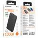 Портативное ЗУ Power Bank Borofone BJ56 Graceful 22.5W+PD20W 10000 mAh Black фото 4