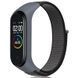 Ремешок Nylon New для Xiaomi Mi Band 3/4/5/6/7 Gray
