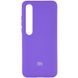 Чехол Silicone Cover Full Protective (A) для Xiaomi Mi 10 / Mi 10 Pro Фиолетовый / Violet фото 1